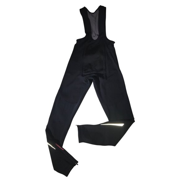 Bontrager Men's Black Circuit Thermal Winter Racing Cycling Bib Tights Size L - Picture 2 of 6